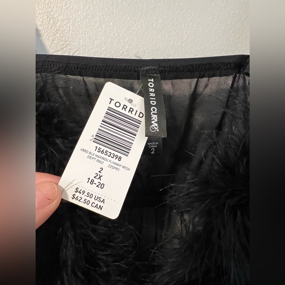 Torrid Mesh Flyaway Babydoll - Picture 4 of 11